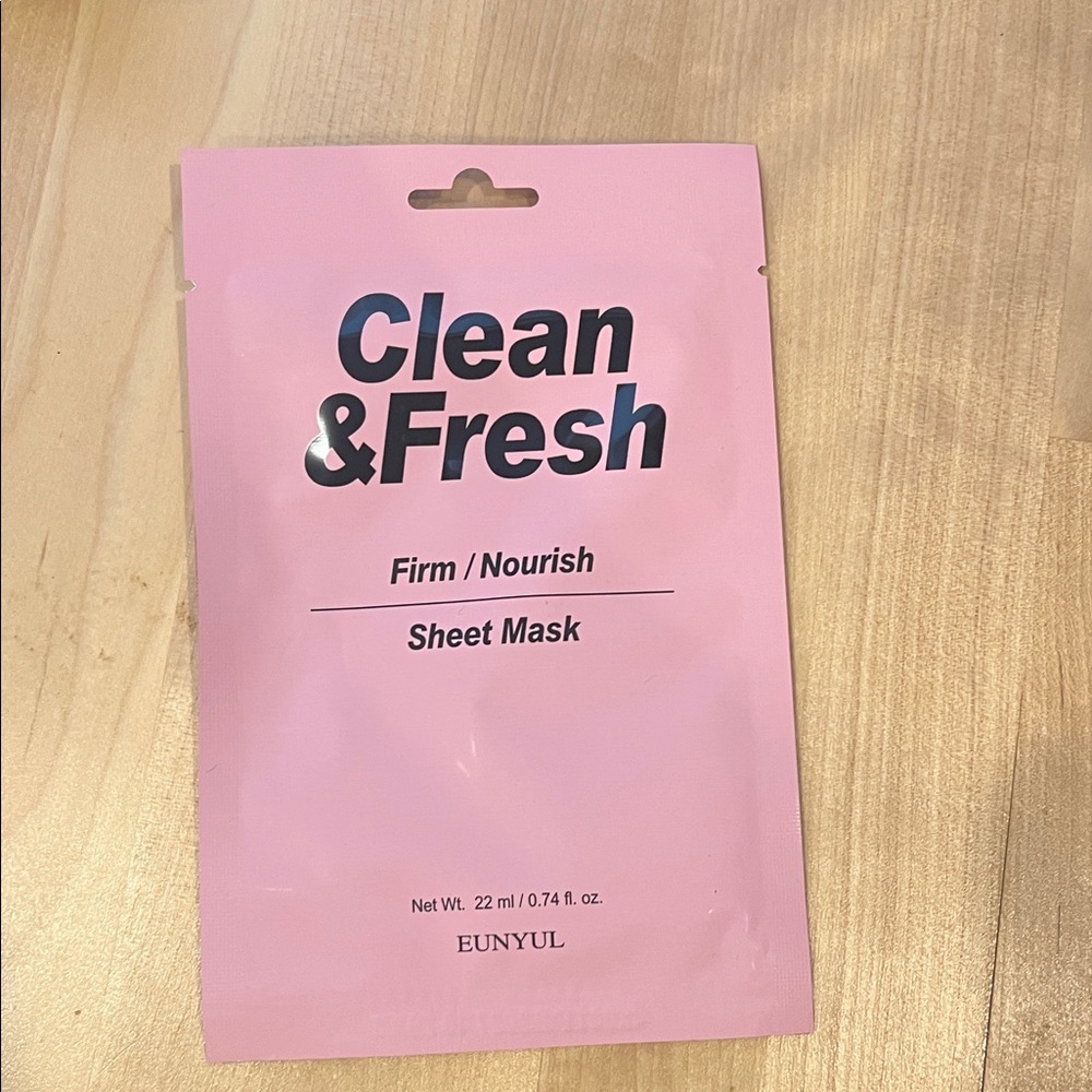 Clean & Fresh Pink Sheet Mask